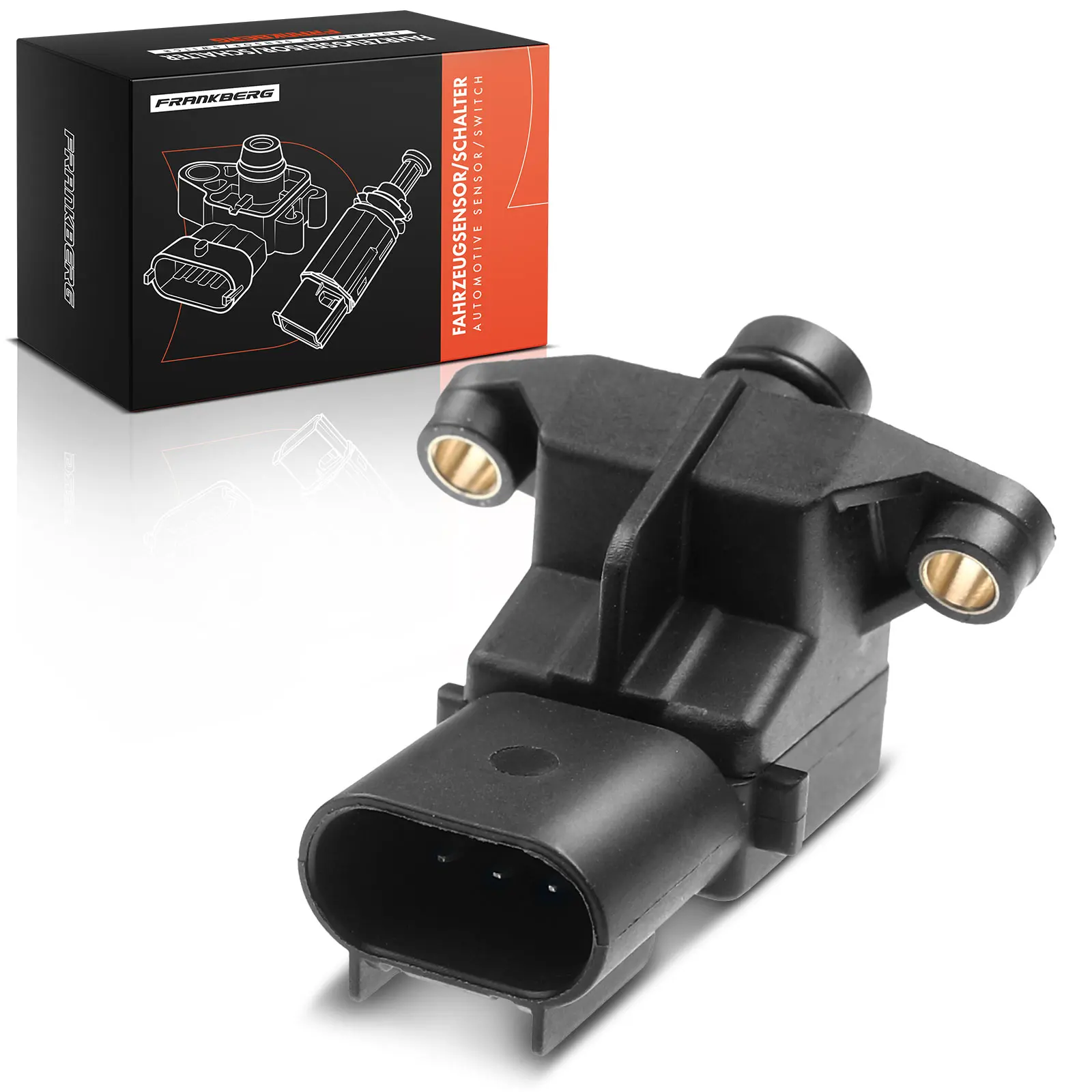 Frankberg 1x Drucksensor Saugrohrdruck für Dodge Caravan Neon II Chrysler 300 C Sebring 721686 5S2561 04896003AB 4896003AA AS221