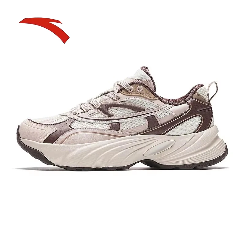 

ANTA Little Bear Shoes Retro Casual Shoes for Women Spring Trend Dad Fashion Soft Bottom Sports Versatile Women's Shoes