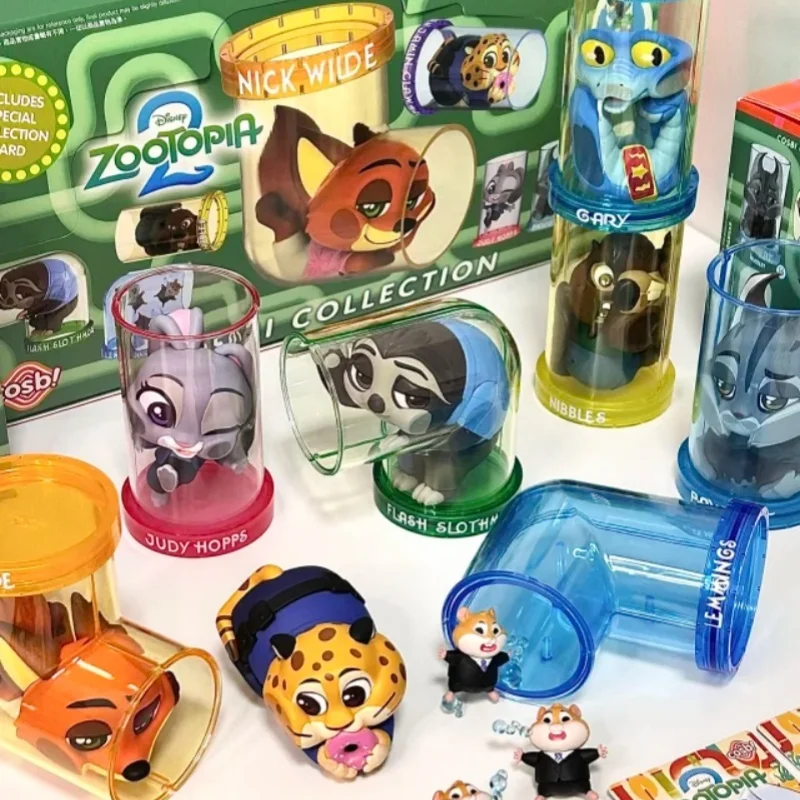 

Подлинные популярные игрушки Zootopia2 Cosbi, коллекция, слепая коробка, аниме-фигурка, украшение, загадочная коробка, орнамент, трубчатая игрушка, подарки на день рождения
