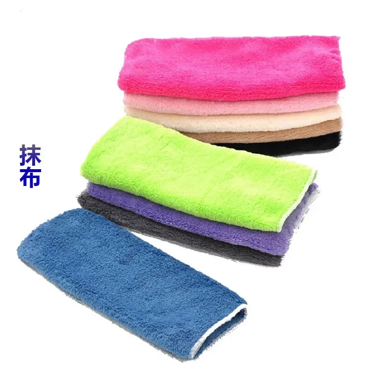 Super Absorbent Towels Soft Microfiber Cleaning Cloths Non Stick Oil Dish Cloth Rag for Household Dish Towel Kitchen Accessories