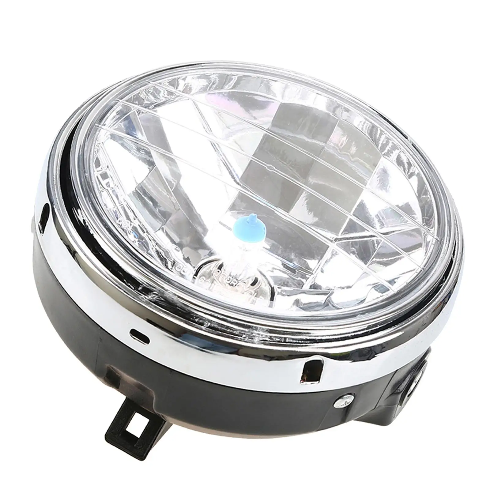 Motorcycle Chrome Halogen Front Headlight Headlamp 12V For Honda CB400 CB500 CB1300 Hornet 250 600 Motorcycle Head Light Lamp