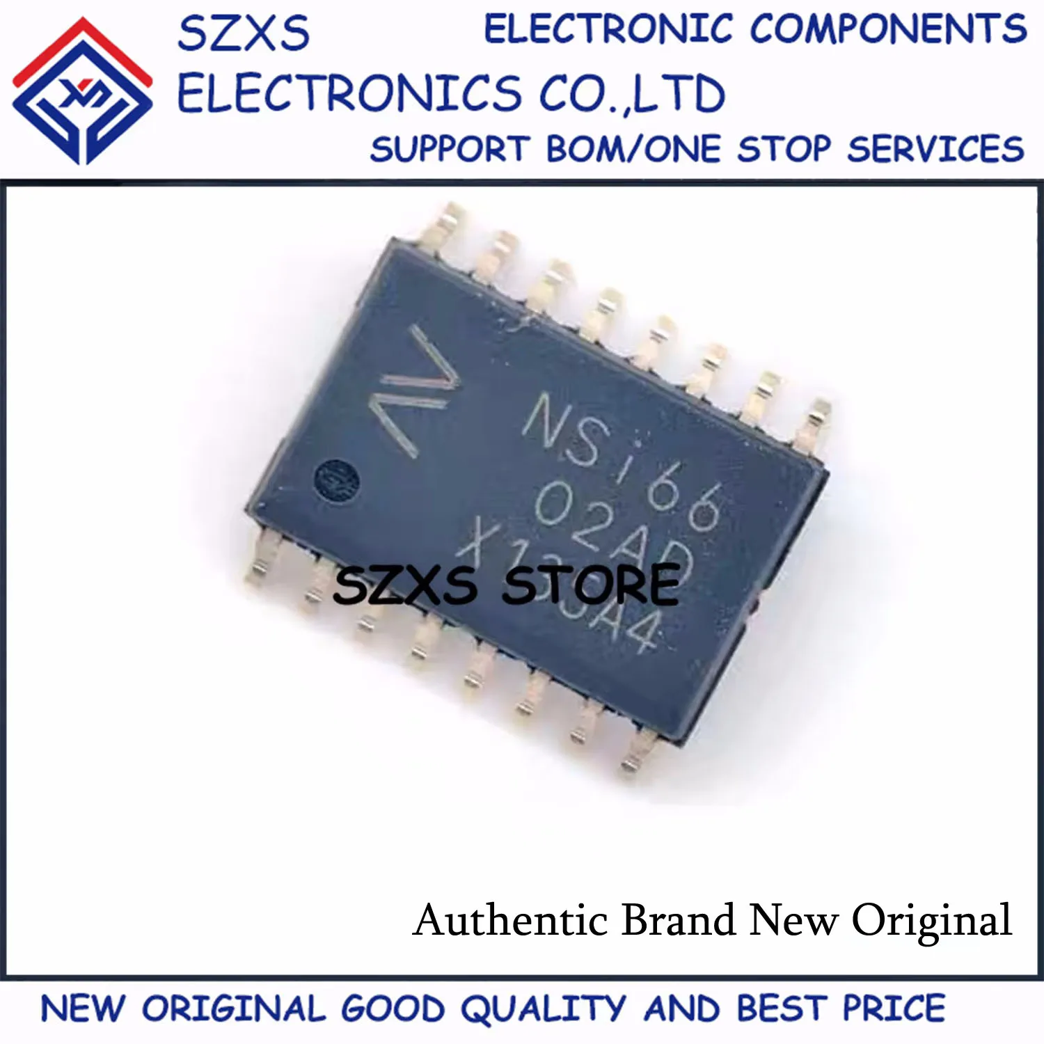 New Original 10Pcs NSI6602AD NSI6602A-DSWR SOW-16 Isolated Dual Channel Gate Driver IC Chip In Stock Good Quality