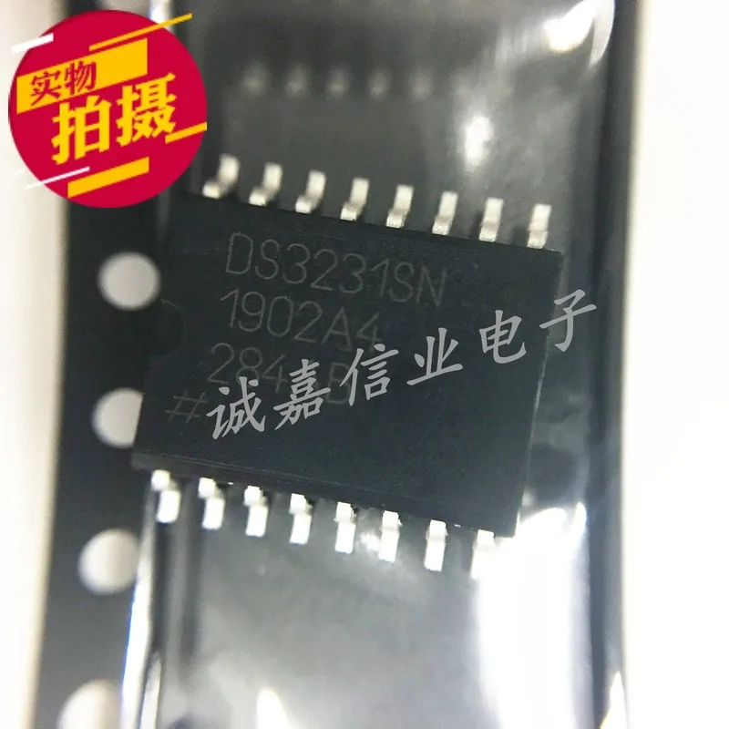 

5pcs/Lot DS3231SN#T&R SOP-16 DS3231SN Real Time Clock Extremely Accurate I C-Integrated RTC/TCXO/Crystal