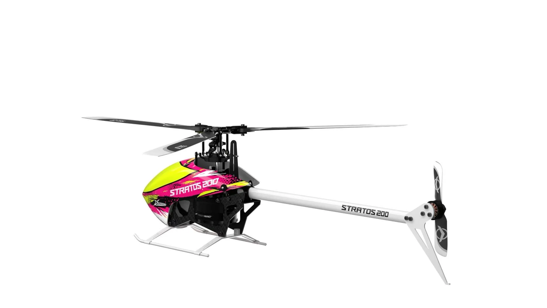 XLPower STRATOS 200  3 Blade Helicopter Experience the Big Heli Feel in a Compact 200-Size Helicopter