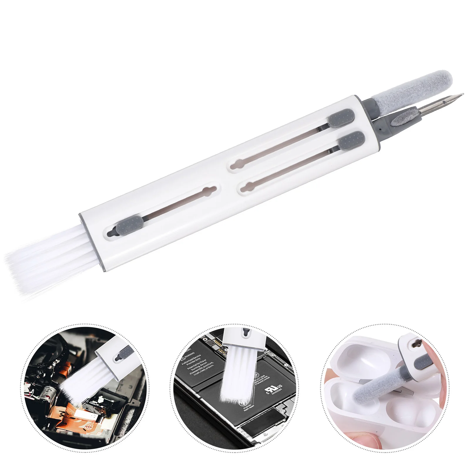 

Pen Cleaner Keyboard Brush Headphone Tools Earphone Brushes Kit Buds Headset Electronics Cleaning Tool Kit Camera Cleaning