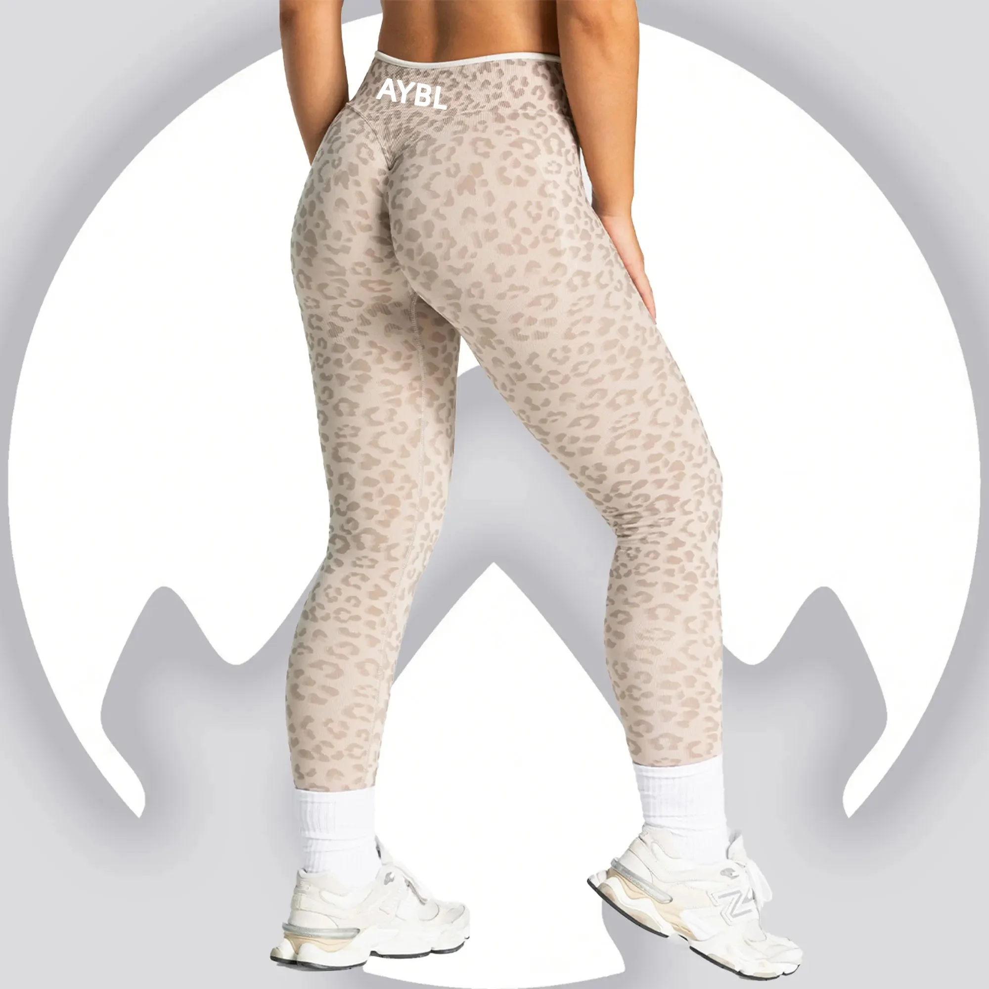 

Leggings De Yoga Sans Couture A Imprimé léopard, Taille Haute, Effet Ventre Plat Et Lifting Des Fesses, Pour Activités De Fitnes