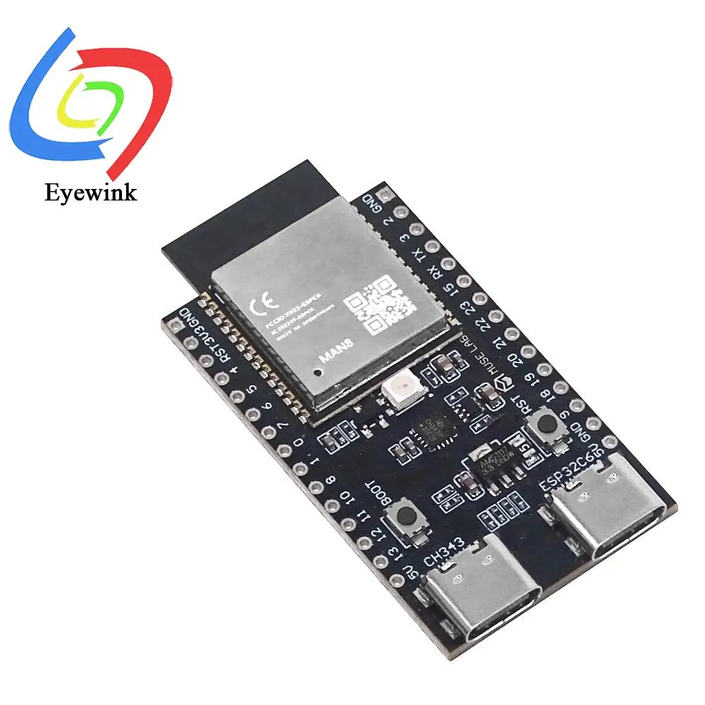 ESP32-C6-N8/N16 Development Board ESP32-C6 Core Board WiFi6 Bluetooth-compatible Nano For Arduino
