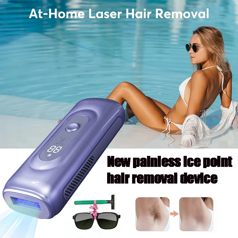 

New laser hair removal pulsed radiofrequency equipment, permanent laser hair removal device, hair removal equipment for women