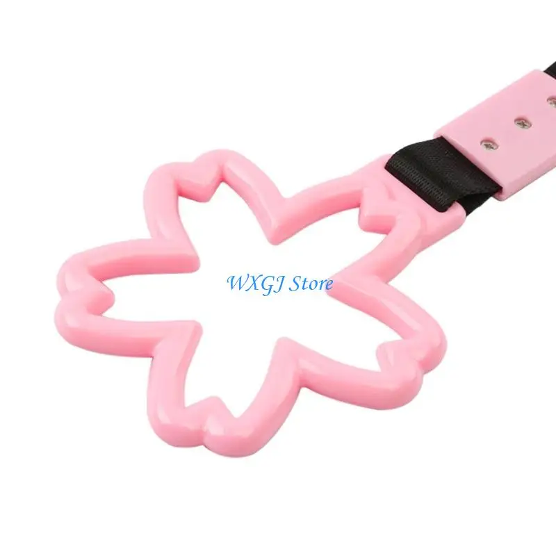 

37JE Hand-pull Ring Multicolor for Subway Train Bus Handle Strap Charm Drift for Girl