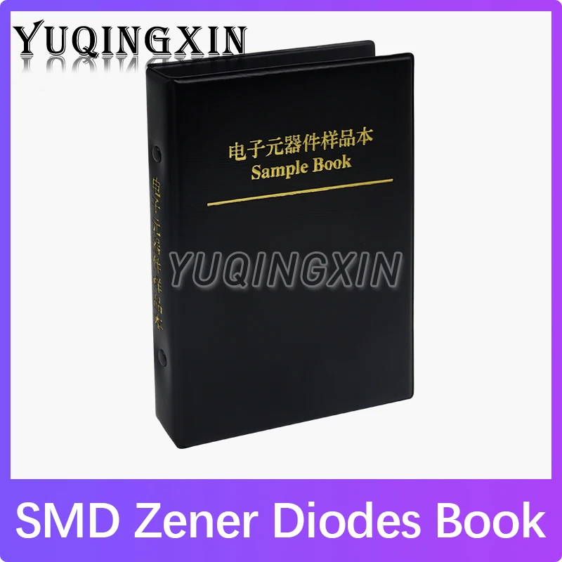 SMD Zener Diode Sample Book SOD-323 0805 SOD-123 1206 2.4V - 30V 28Values 0.5W 1/2W Package Series Assorted Kit