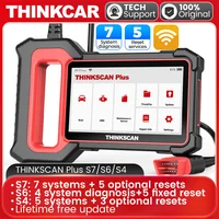THINKCAR THINKSCAN Plus S7/S4/S6 OBD2 herramienta de diagnóstico, lector de código automático, escáner automotriz, actualización gratuita de por vida