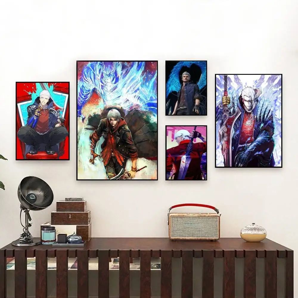 

Devil May Cry DMC Nero Cool Poster Perfect Space Sticker Self Adhesive for Office Home Theater Wall Art Decor Fancy Gift
