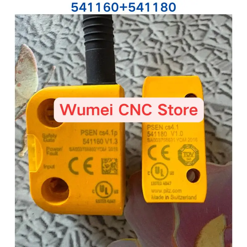 Second-hand test OK safety switch 541160+541180 a pair