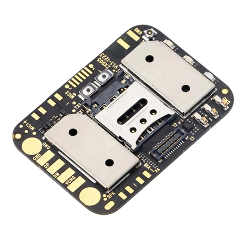 Zx905 Klein Formaat 2G + 4G Gps Tracker Chip Lte Cat-1 Tracking Pcba Module Board Anti-Verloren Voor Persoonlijk Kind Gebruik Huisdier Kat Hond