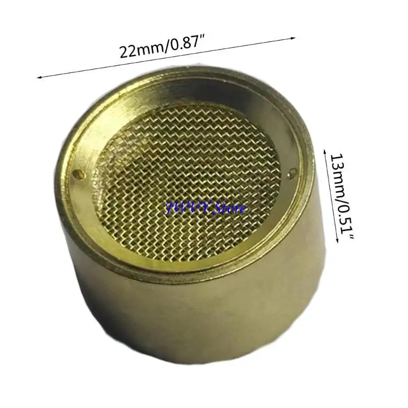573A-Upgrade 22 mm Membran Microfon Patrone Recording Condenser Capsule-Quality Messing für Aufnahmestudio