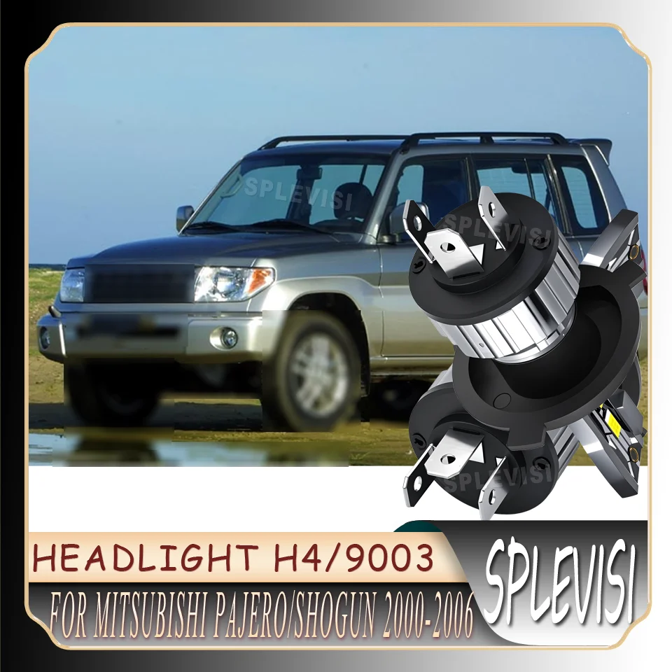 

Plug-and-Play Design No Bright Spots LED Headlight hi/low beam For MITSUBISHI PAJERO/SHOGUN 2000 2001 2002 2003 2004 2005 2006