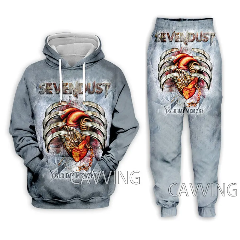 

Sevendust Rock 3D Printed Casual Hoodies Hooded Sweatshirts Pants Jogging Pants Trousers Suit Clothes Women/ Men Sets