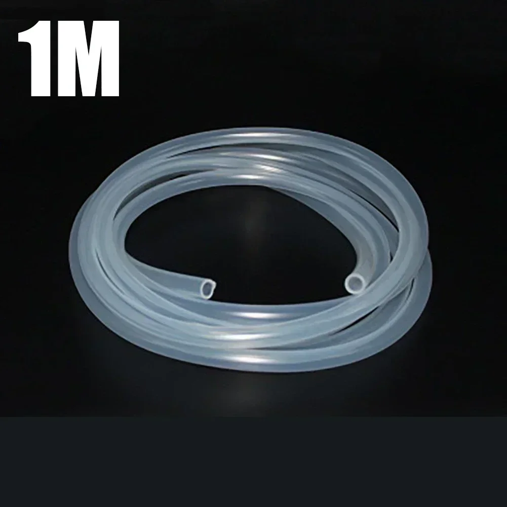 1m Coffee Machine Silicone Hose Contactable Food Harmless Silicone Tube Flexible Transparent Water Pipe