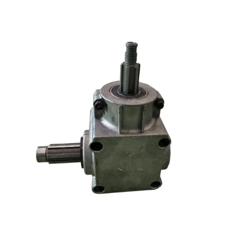 Right Angle Gearbox 90 Degree Right Angle Steering Gear Ratio 1:1T Type Gearbox Commutator Steering Right Angle Gearbox