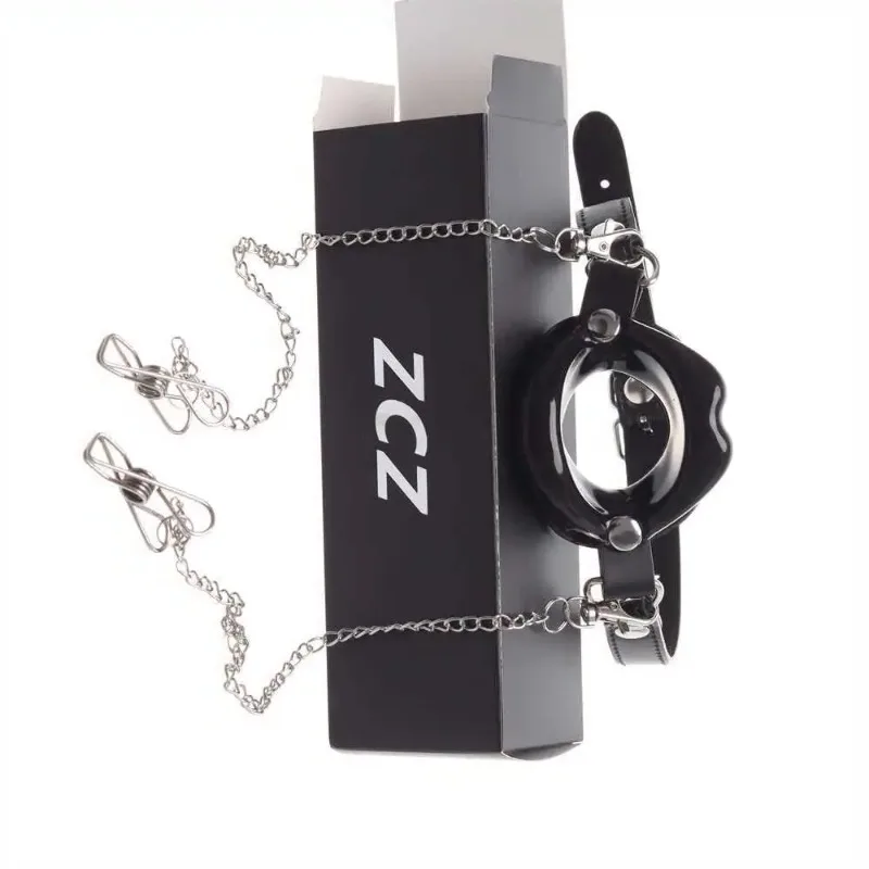 Sex Toys For Couples BDSM Bondage Gear Flirting Fetish Open Mouth Gags Cosplay Slave Adult Games Sexy O-Ring Oral Plug Gag
