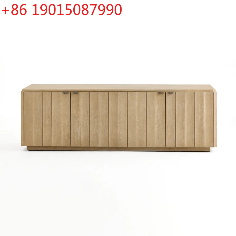 

Антикварный обеденный буфет ручной работы из массива дерева для виллы, мебель для дома