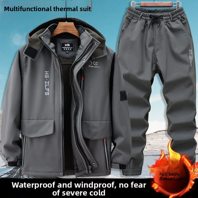 ensemble-de-vetements-de-travail-impermeables-et-coupe-vent-pour-hommes-en-fibre-de-polyester-pour-le-cyclisme-et-l'escalade-en-plein-air-automne-hiver