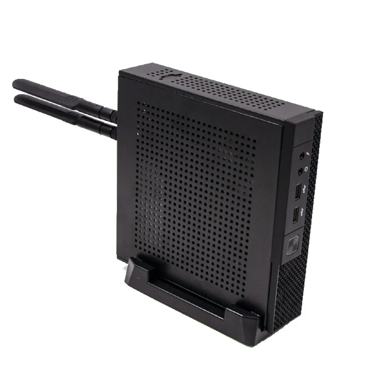 Factory Direct Customizable Mini PC Computer New Industrial DDR4 N-100 N200 DP Type-c Display Mini Computer US/EU