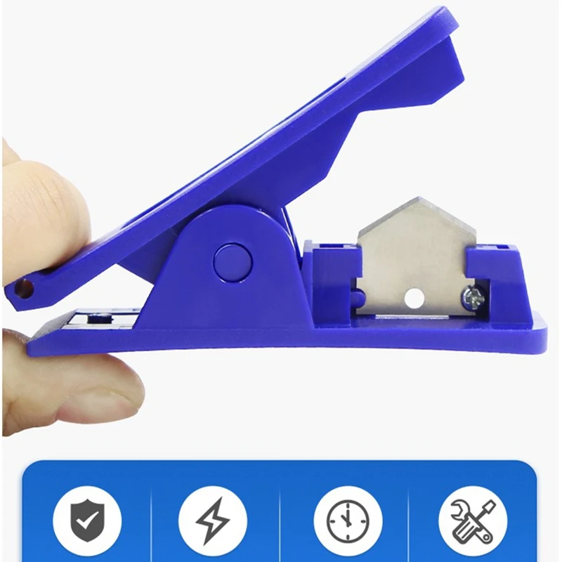 Hose Cutter Nylon PE Plastic Pipe Tube Tubing Scissor PVC PU Rubber Silicone Pneumatic tool Cut Up To 16mm