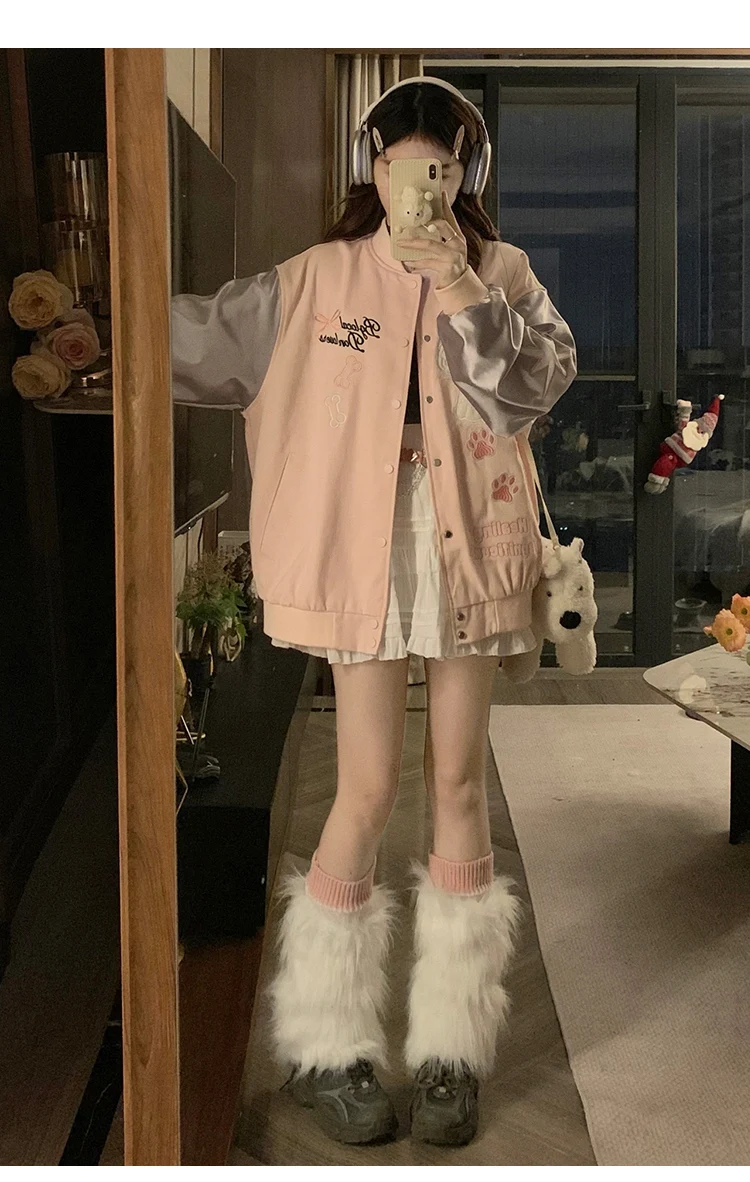 

Женская нейлоновая бейсбольная куртка-худи с цветочным принтом, имитация двухслойности, в стиле стимпанк, на пуговицах, с высоким воротником, весенняя, солнцезащитная