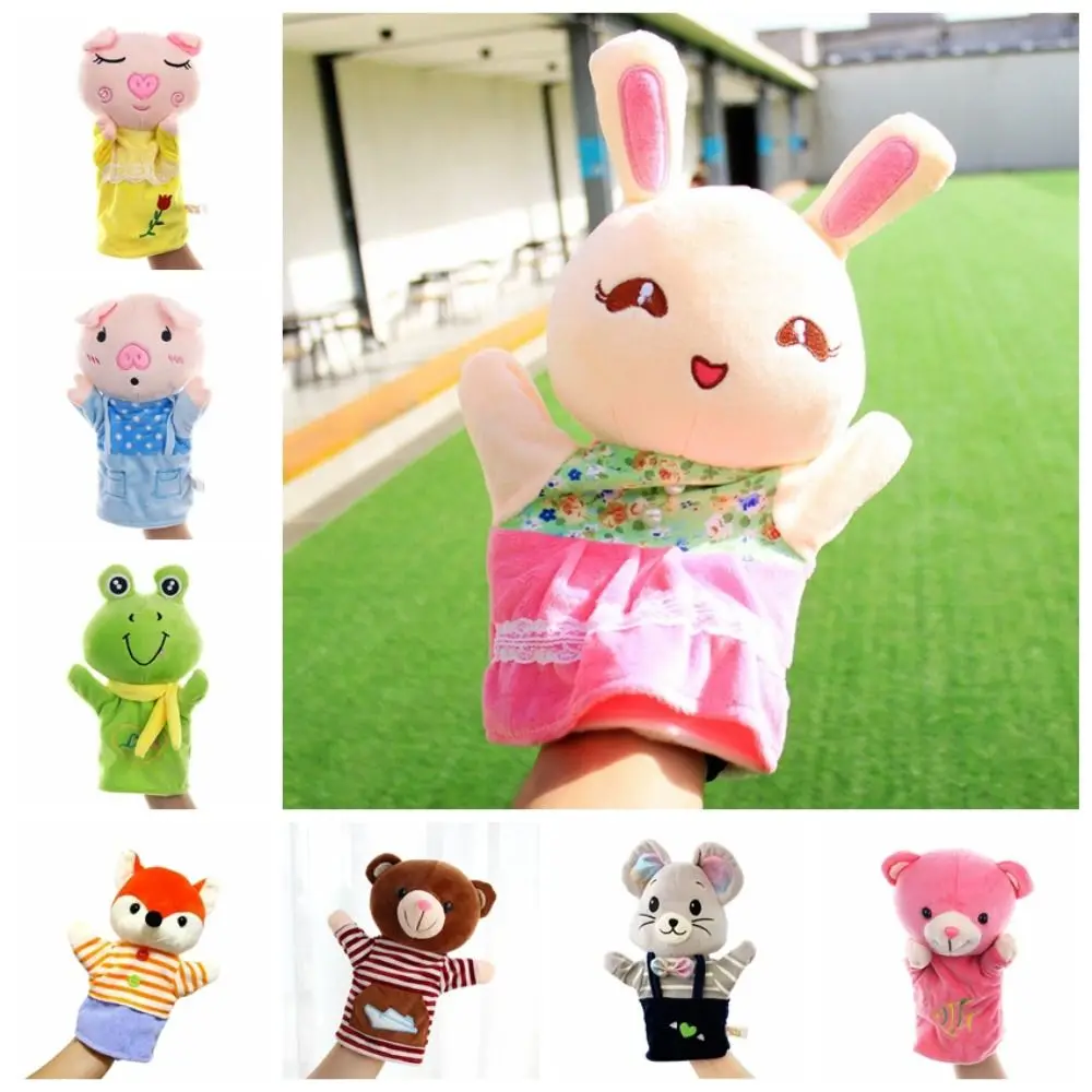 Stuffed Animals Plush Finger Puppet Anime Doll Marine Animals Hand Finger Puppet Soft Kawaii Animal Plushed Doll Children Gifts