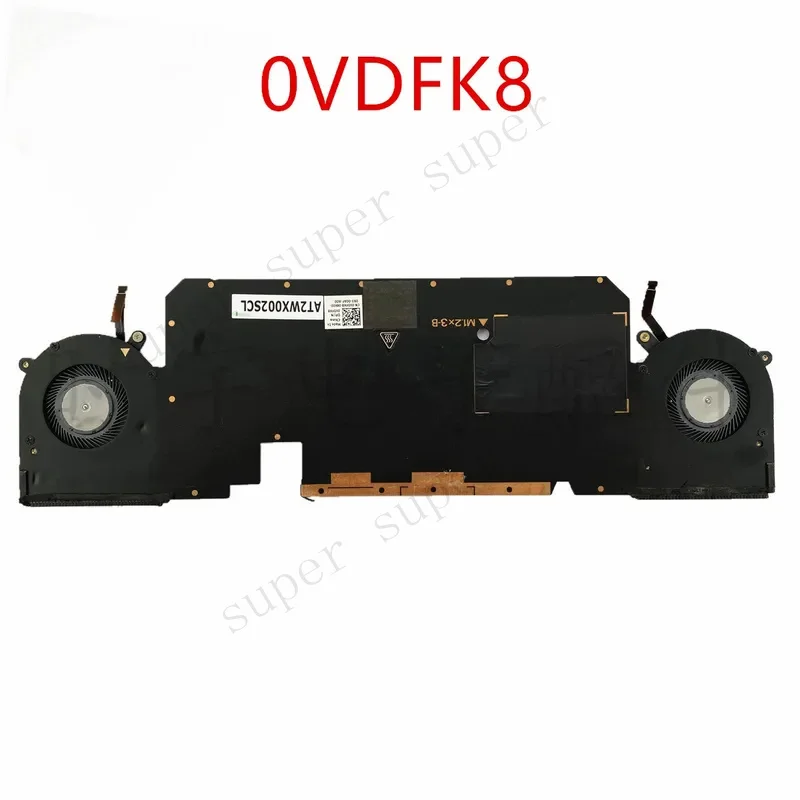 S+New For DELL XPS 13 9310 2-in-1 laptop CPU Fan heat sink module 0VDFK8/Fan Connector Socket