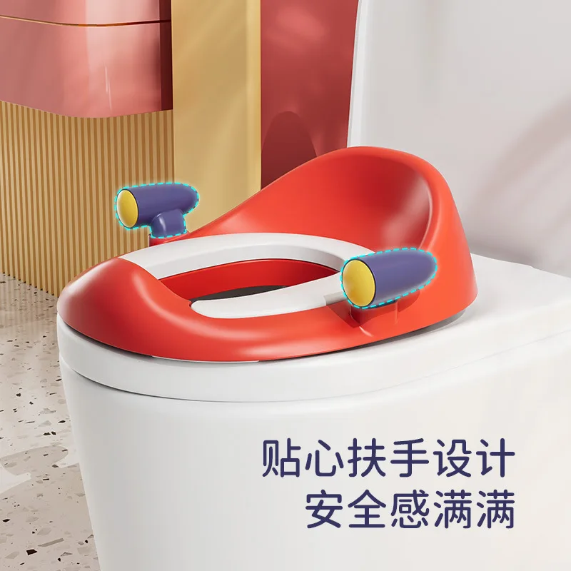 Multifunctional three-purpose children\'s toilet car combination toilet baby portable PU toilet wc