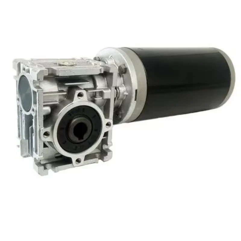 350W Worm Gear Motor 300W 12V 24V Worm Gear Dc Motor With Brake Option