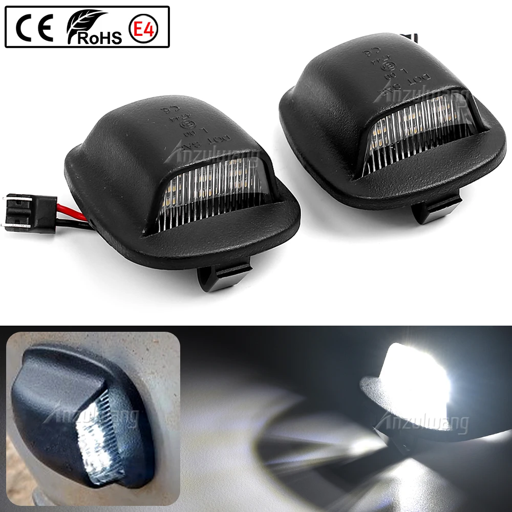 مصباح لوحة التقاط ليد ، علامة ترخيص تلقائية ، مصباح لايت ، 2x لنيسان فرونتير نافارا p300 D22-من نكستيرا رونيز WD22-