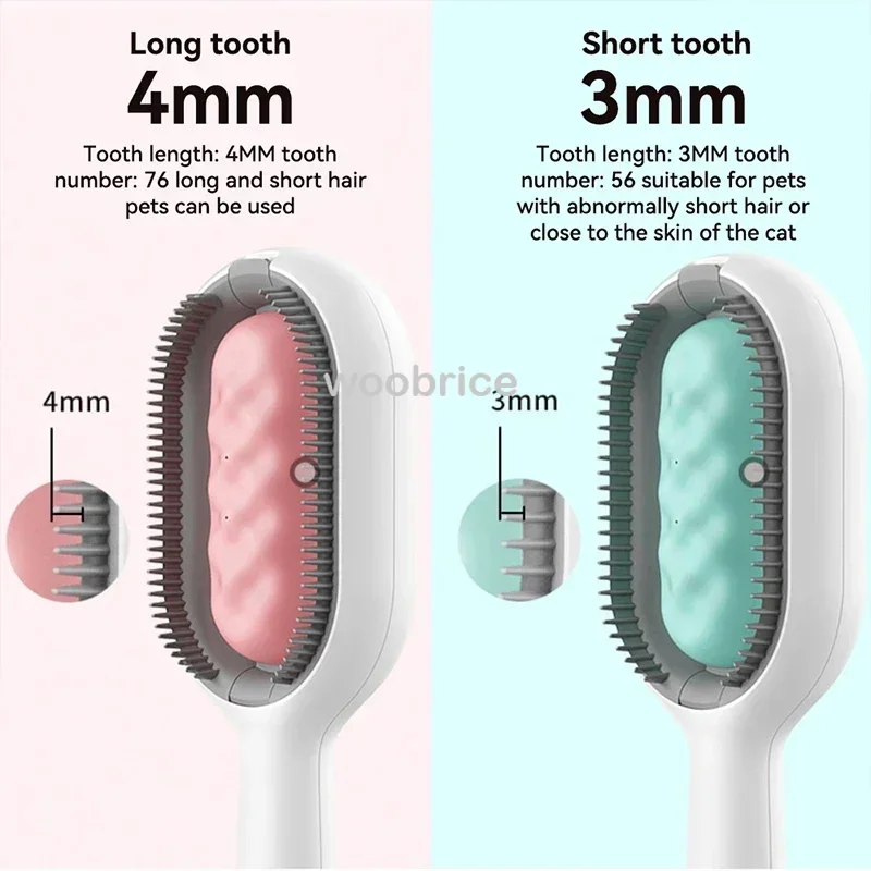 Pet Products Cat Comb for Cats Pet Hair Remover Brush Dog and Cat  Brush Accessories dogs Animal Cat Massage Grooming Wool Brush