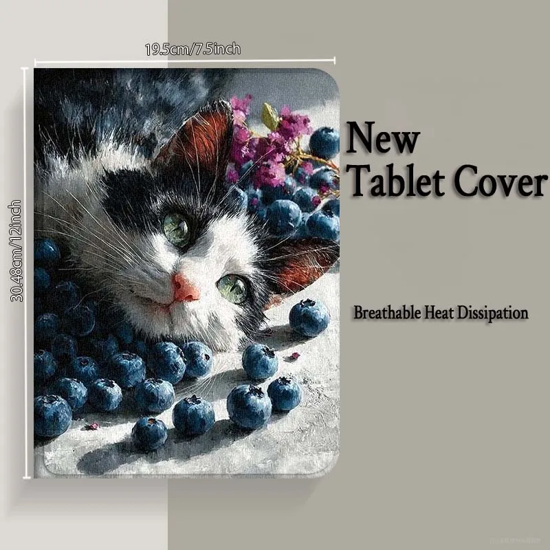 الحظ إكليل ريترو هريرة لسامسونج غالاكسي تبويب S7 S8 S9 S10 11 12.4 13.1 FE زائد لايت بوصة غطاء اللوحي #6