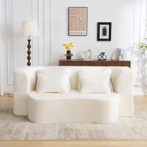 

#Modern Sofas Set Vacuum-Packed Convertible Couch For Apartment Living Room Furniture
