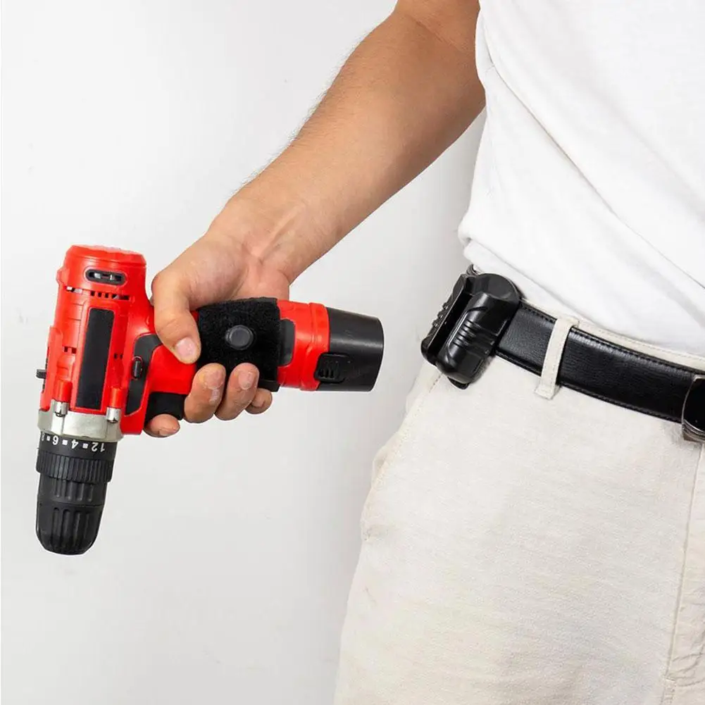 1 Pcs Tool Holster And Tool Grip Multi-functional Waterproof Drill Holster Waist Tool Bag Electric Waist Belt Tool Wrench Hammer