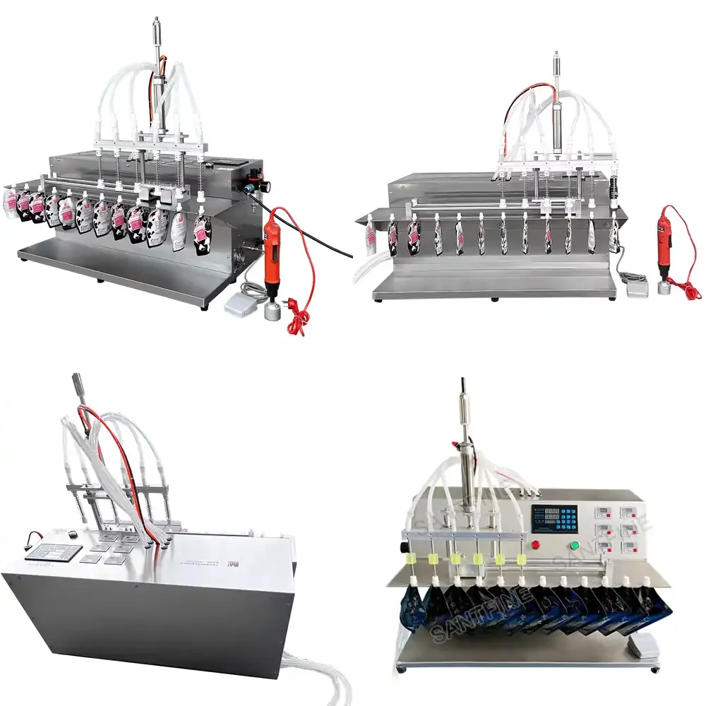 

Настольная машина для розлива молока в пакеты с дозатором, машина для розлива жидкостей в стоячие пакеты с носиком, по заводской цене
