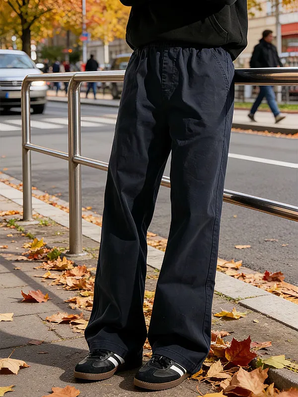 

Мужские джинсы Slim Fit прямого кроя синего цвета для весны и осени, рабочие брюки Cleanfit, зауженные к низу, с молнией на средней талии