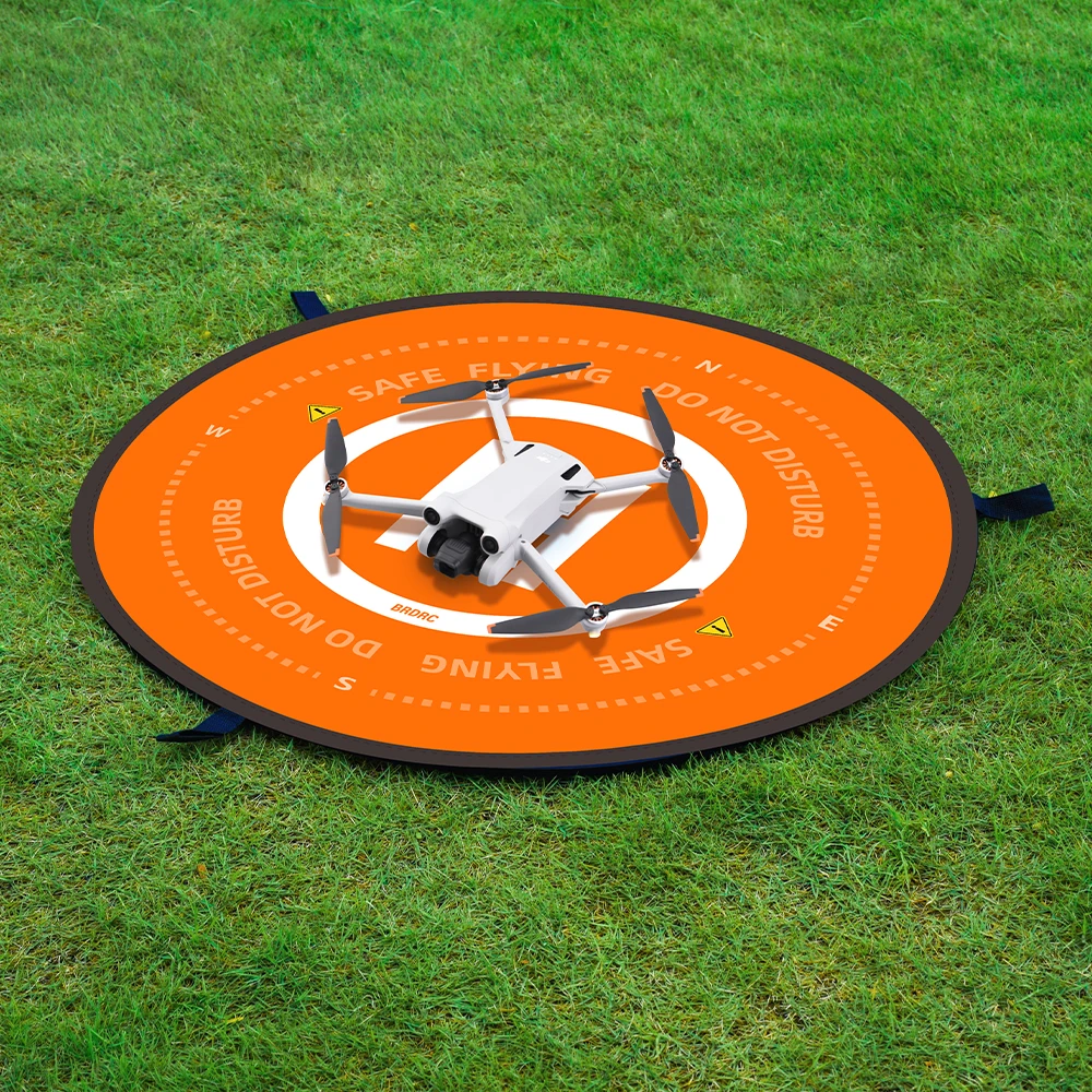 

Quick Folding Landing Pad for DJI Mini 3 Pro for Mavic 3 for Mavic 2 General Drone Parking Apron Pad Blue Orange