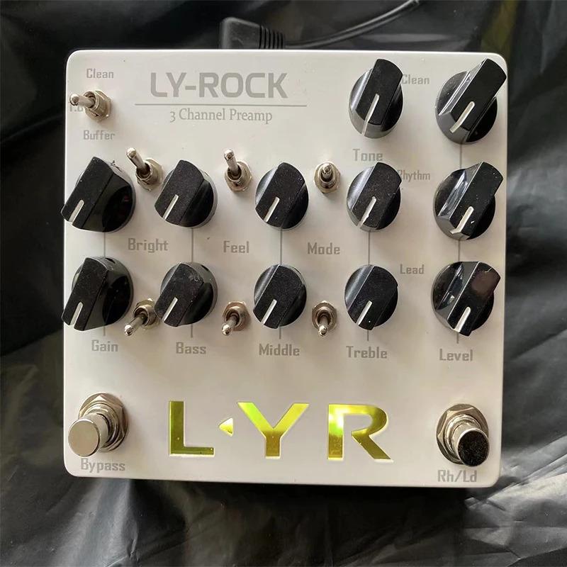 LY-ROCK LYR 3 Channel Guitar Preamp Pedal Effect Pedal for KSR Ceres 3ch Preamp