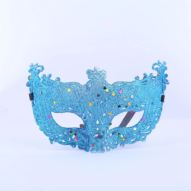 Glitter Party Cosplay Mask Masquerade Face Mask Sexy Prom Party Props Costume Halloween Mask Nightclub Queen Eye Mask Decoration