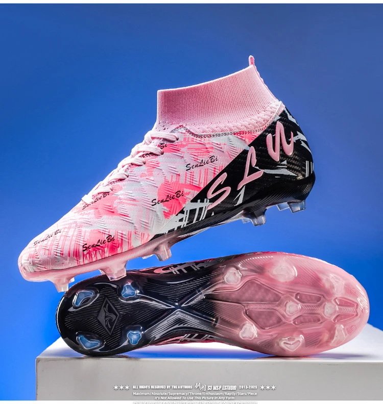 Professionelle Fußballschuhe Herren Fußballschuhe Society Fußballschuhe FG Ultraleichte Trainings-Fußballschuhe Outdoor-Sportschuhe – Detail 30