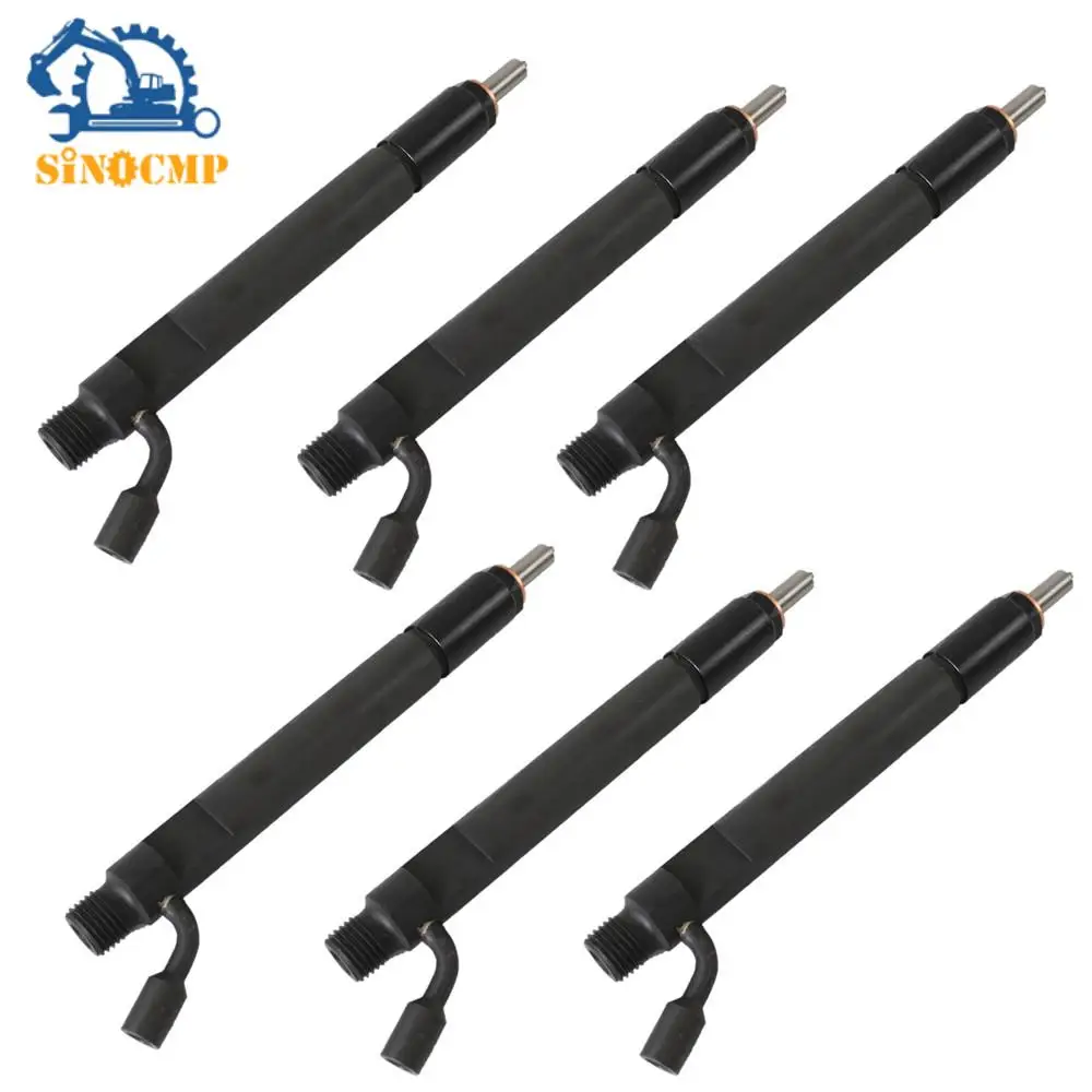 6 PCS/SET Fuel Injectors 3283160 C3283160 For CUMMINS Bosch Engine VW FORD Common Rail Fuel Injector Assembly Engine Parts