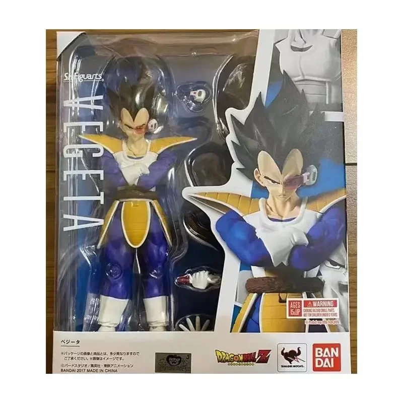 En Stock BANDAI S.H.Figuarts Son Gohan Vegeta DRAGON BALL en Stock Anime colección de acción figuras modelo Juguetes