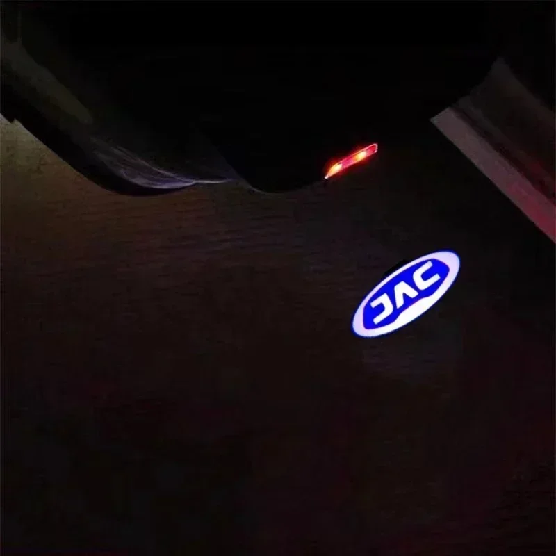 

LED Decoration Wireless Welcome Light Logo Projector for JAC Car Styling Door S3 S5 A13RS RS M2 T6 A13 A30 IEV4 HeYue Car Goods