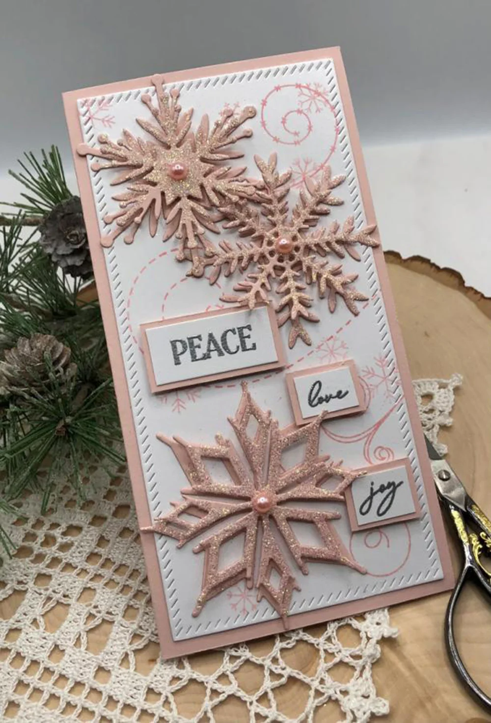 2022 AliliArts Metal Cutting Dies Layered Snowflakes #2 diy Scrapbooking Photo Album Decorative Embossing PaperCard Crafts Die