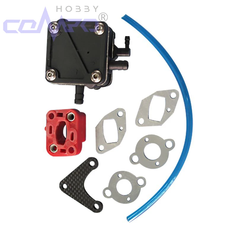 1 Satz Unterdruckpumpenbeschläge für RC-Modelle, Benzinmotor und Marine, Boot, Wasserkühlerpumpe, RC-Modellboot-Zubehör