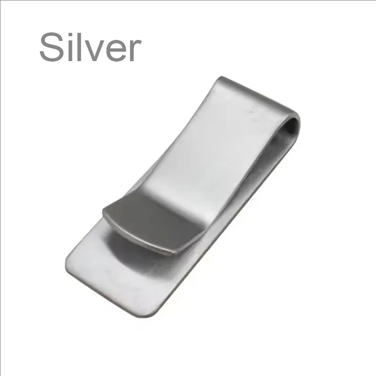 Leichter Schlanker Metall-Clip für Bargeld und Karten Langlebiger Halter für Scheine und Kreditkarten für Männer und Frauen – Detail 4